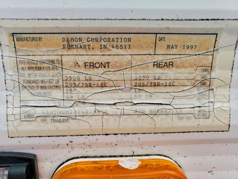 1997 Damon Hornet Camper