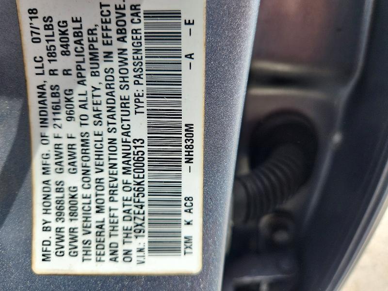 2019 Honda Insight ex
