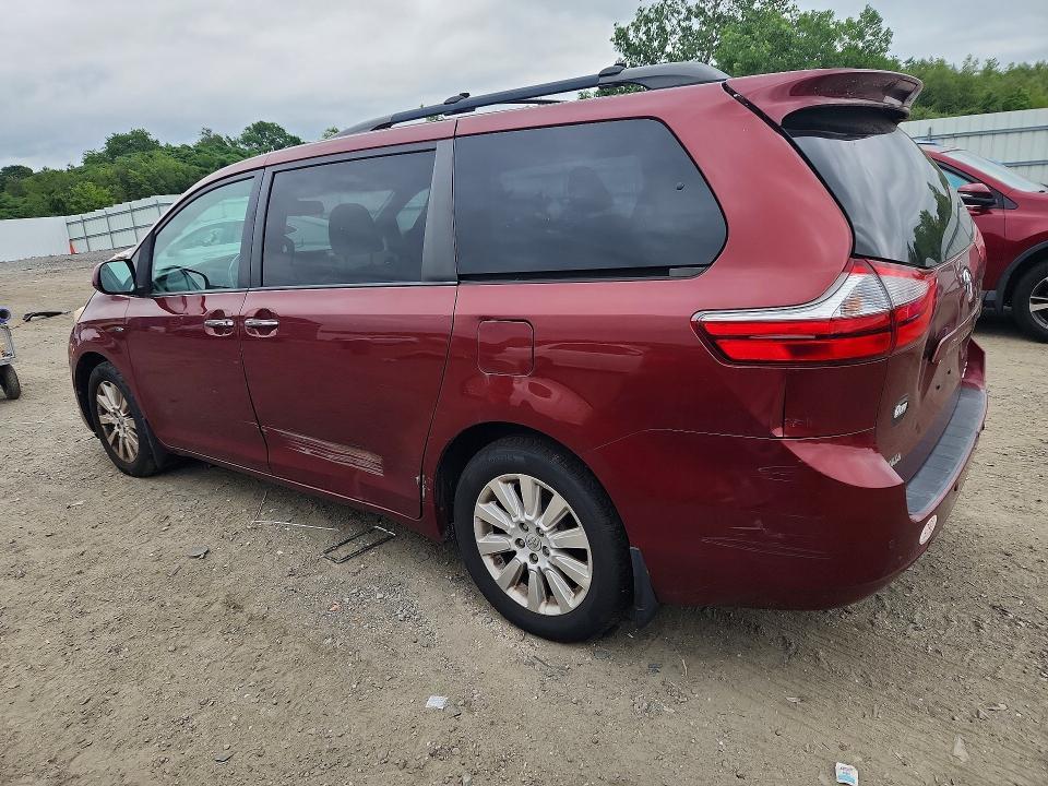 2016 Toyota Sienna xle Premium 7-passenger