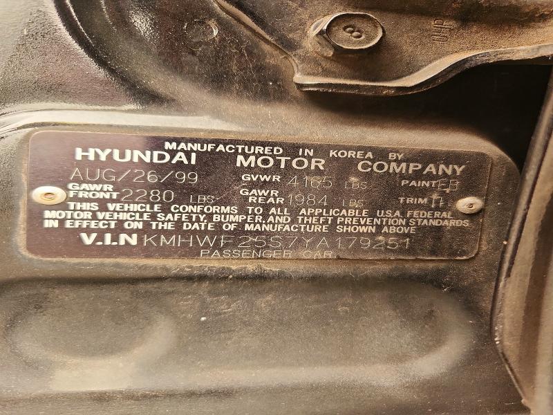 2000 Hyundai Sonata gl