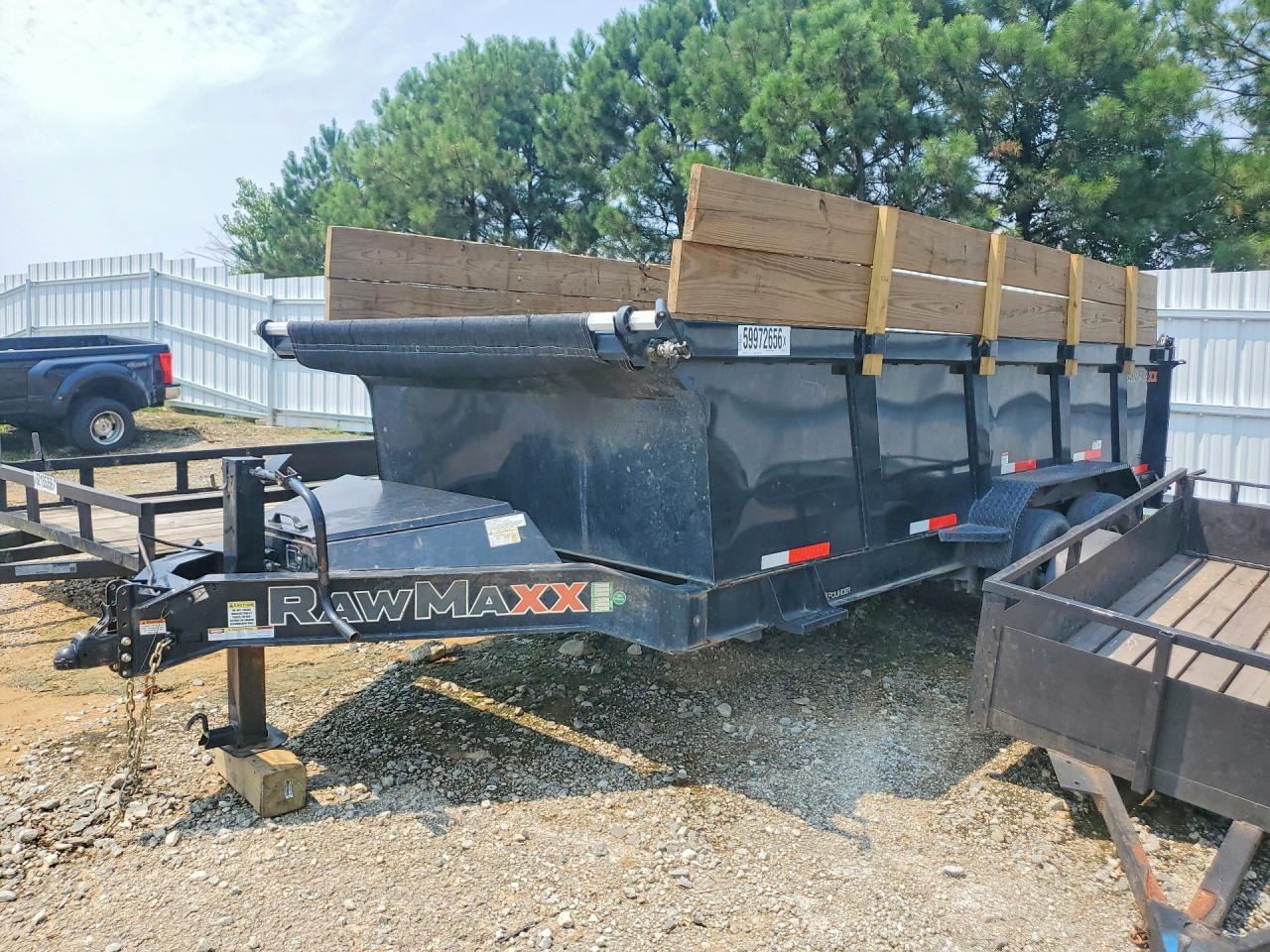 2025 Raw Maxx LPX16BP14K Dump Trailer