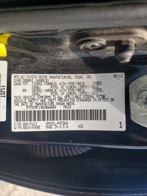 2013 Toyota Tundra Crewmax SR5