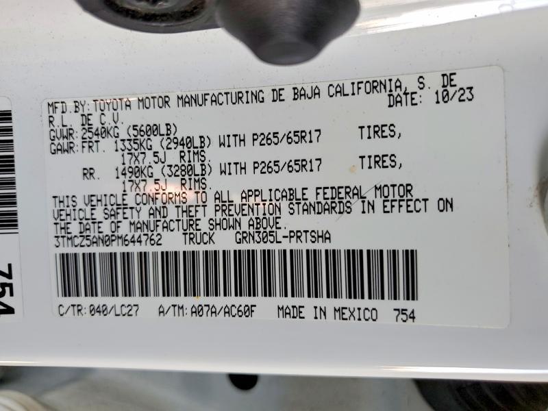 2023 Toyota Tacoma TRD Sport
