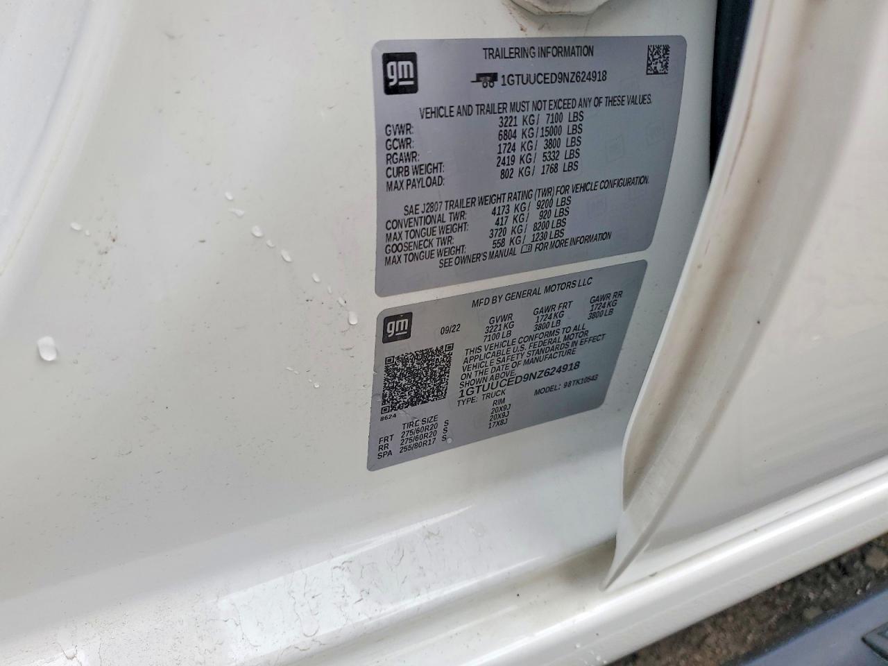 2022 GMC Sierra K1500 Elevation