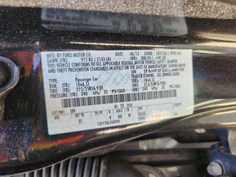 2012 Ford Focus se