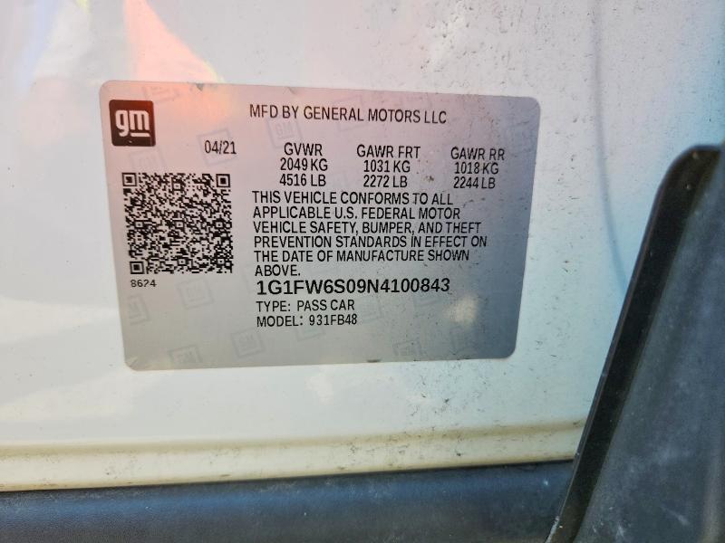2022 Chevrolet Bolt ev 1LT