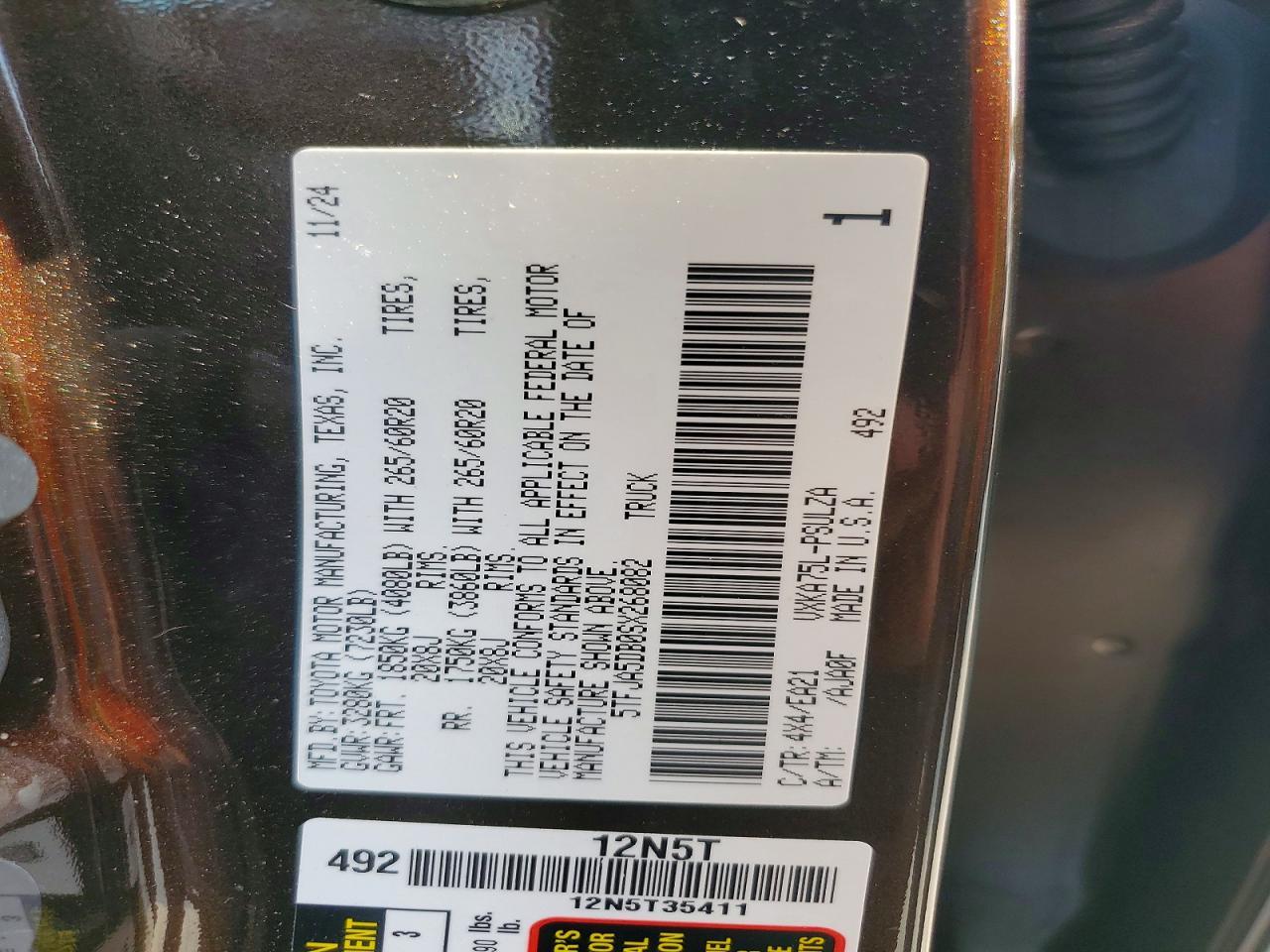 2025 Toyota Tundra Crewmax Limited