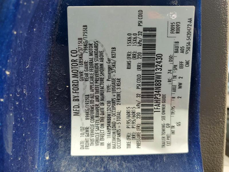 2008 Ford Focus Se/s
