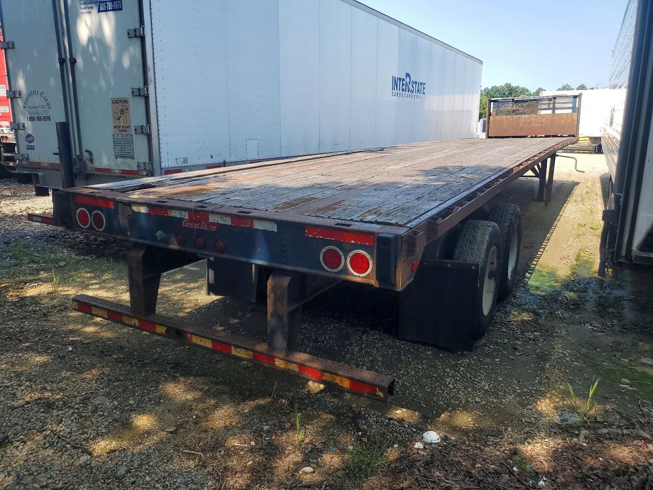 2013 Great Dane DDT Flatbed Trailer