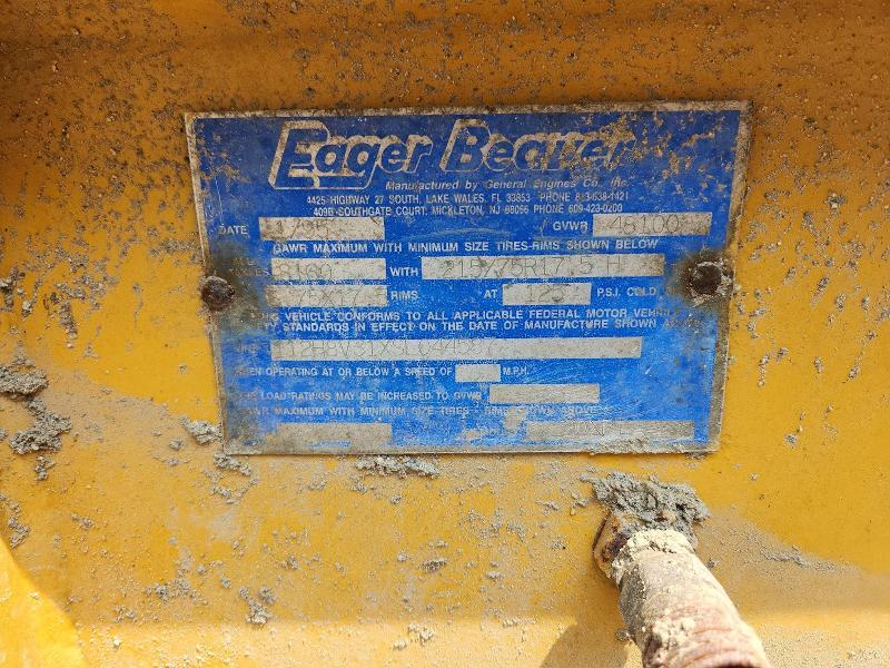 1995 Eagereaver 1995 Eager Beaver 20xpt Equipment Trailer