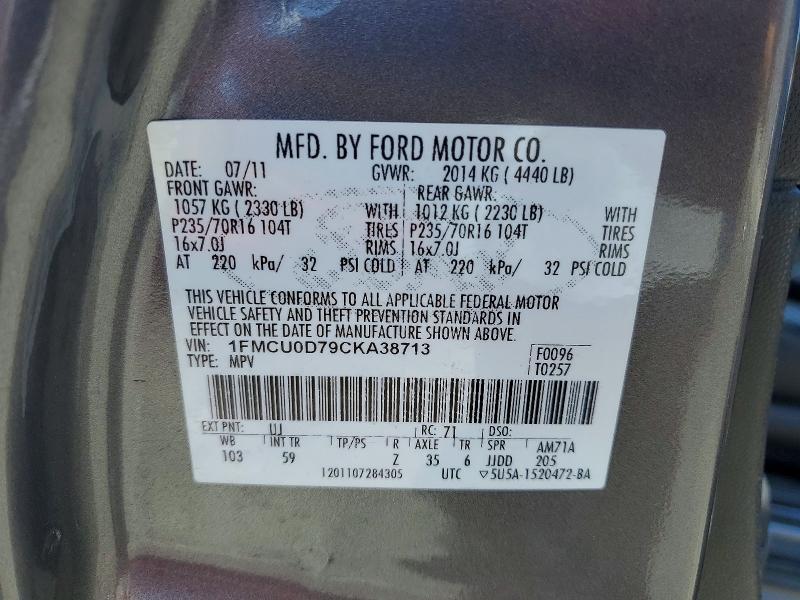 2012 Ford Escape xlt