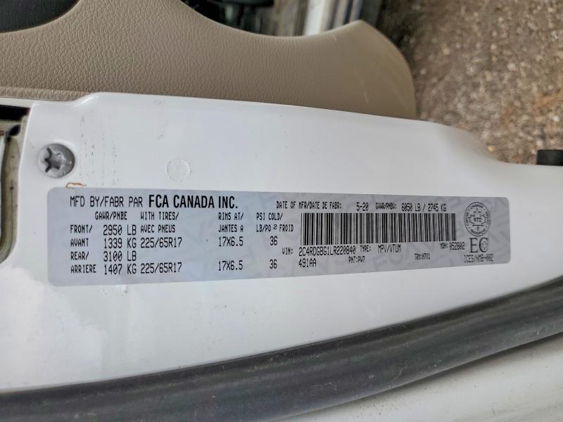 2020 Dodge Grand Caravan se