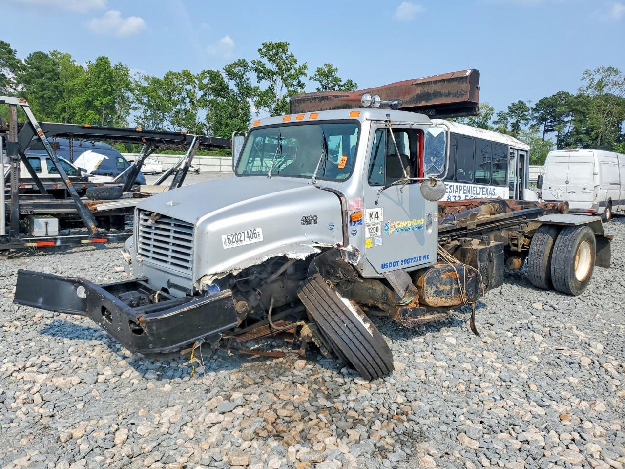 1996 International 4900 ROLL-OFF Container Truck