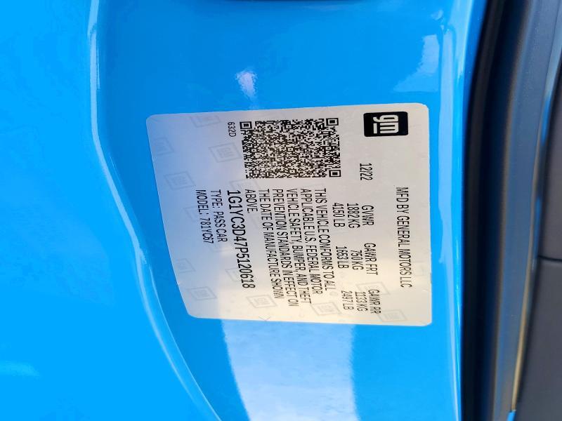 2023 Chevrolet Corvette Stingray 3LT