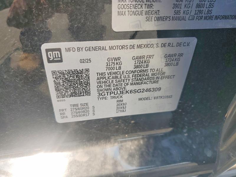 2025 GMC Sierra K1500 ELEVATION-L