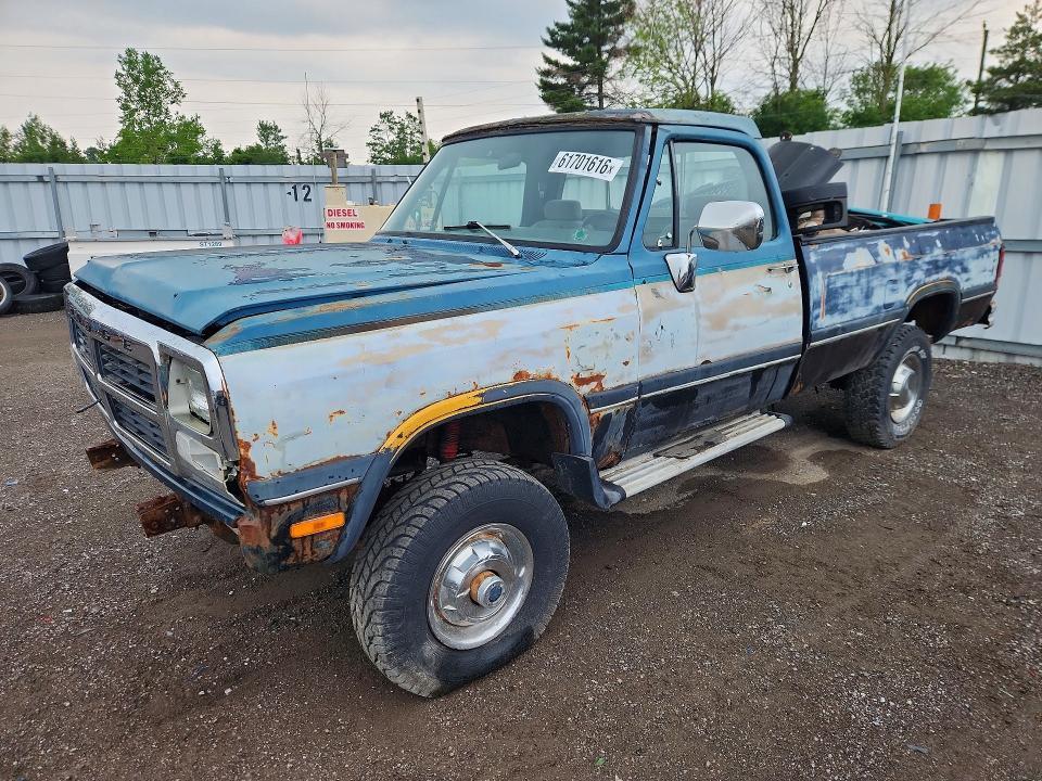 1986 Dodge D-SERIES D100