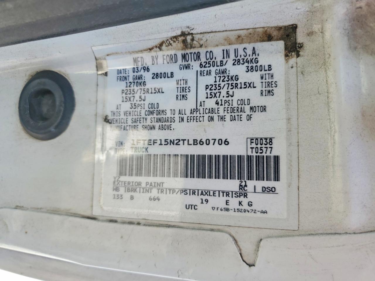 1996 Ford F150