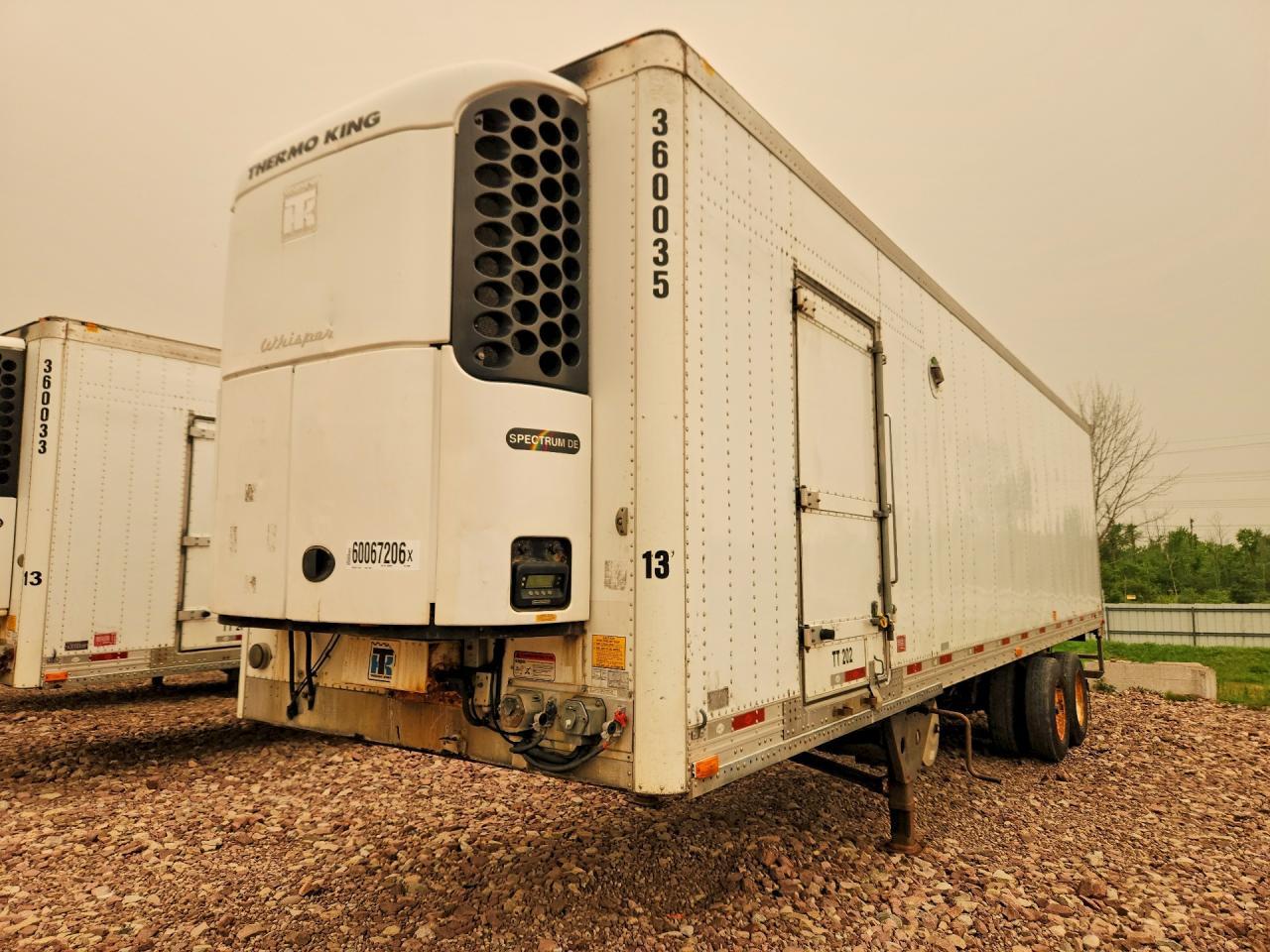 2016 Utility VS2RA Refrigerated Van Trailer