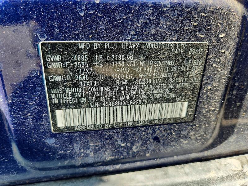 2015 Subaru Outback 2.5i Premium