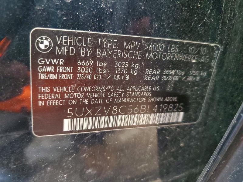 2011 BMW X5 Xdrive50i