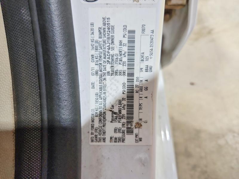 2011 Ford Fiesta s