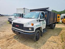 Salvage cars for sale from Copart Brookhaven, NY: 2003 GMC C5500-Dump Truck