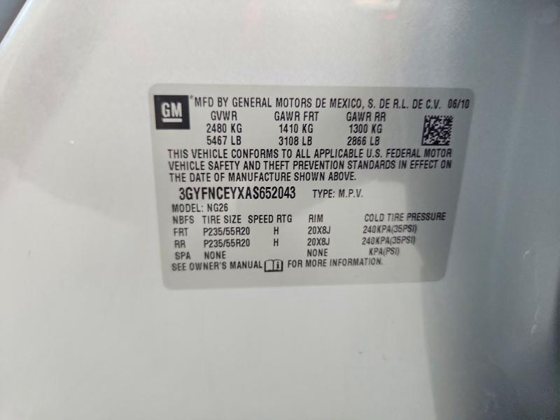 2010 Cadillac Srx Premium Collection