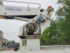 2000 Chevrolet C7 Cable Placer Bucket Truck