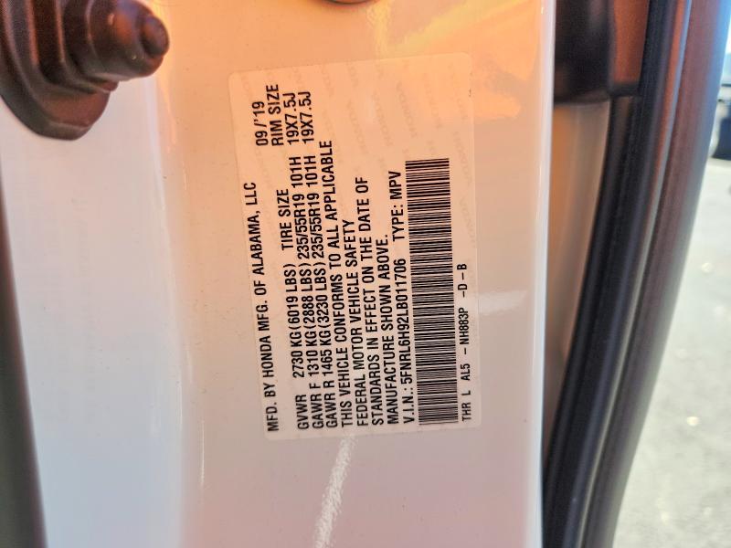 2020 Honda Odyssey Elite