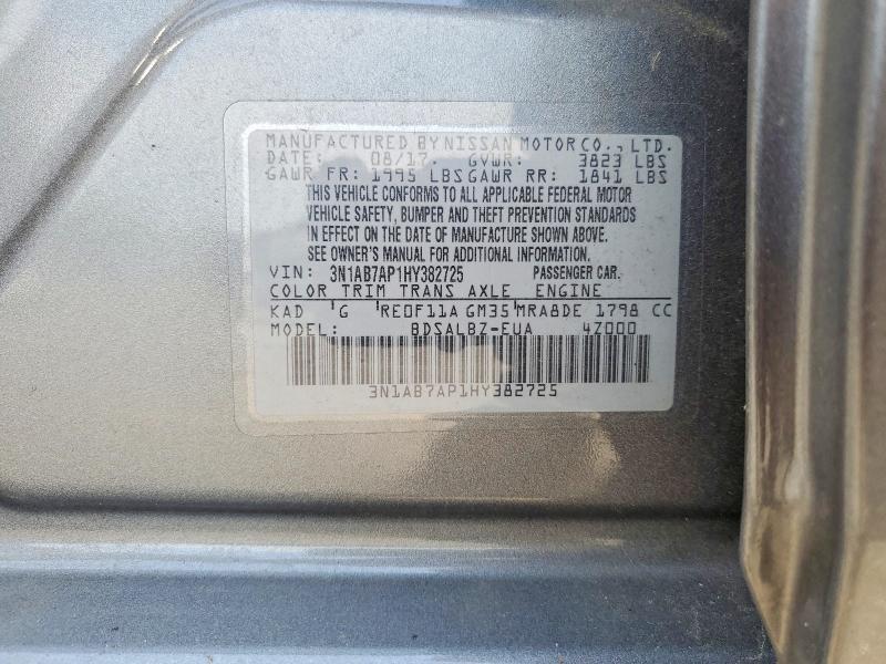2017 Nissan Sentra s
