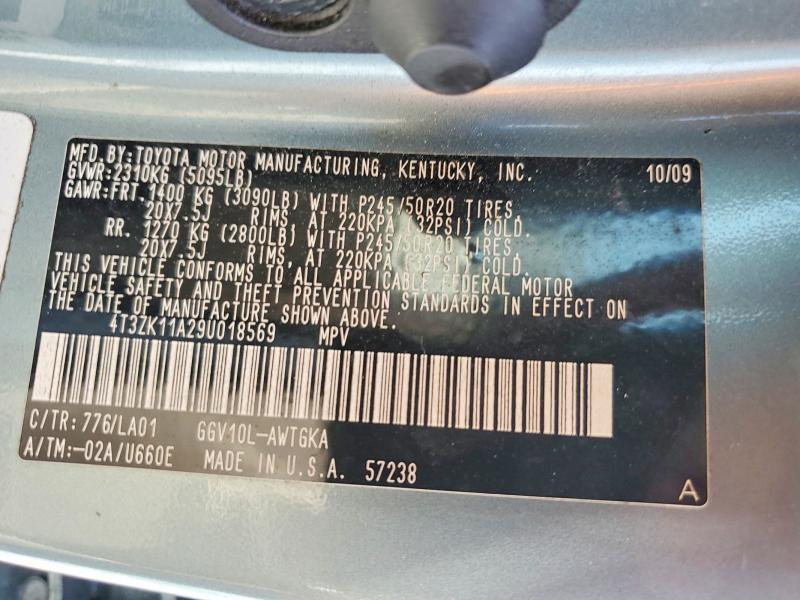 2009 Toyota Venza fwd V6