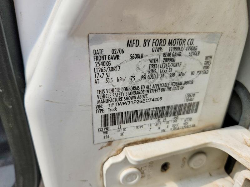 2006 Ford F350 SRW Super Duty