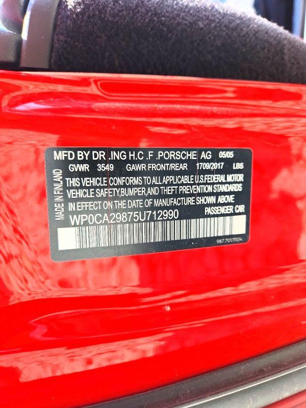2005 Porsche Boxster