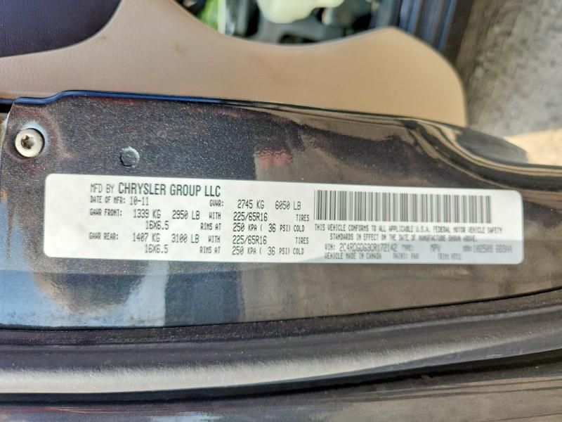 2012 Dodge Grand Caravan Crew