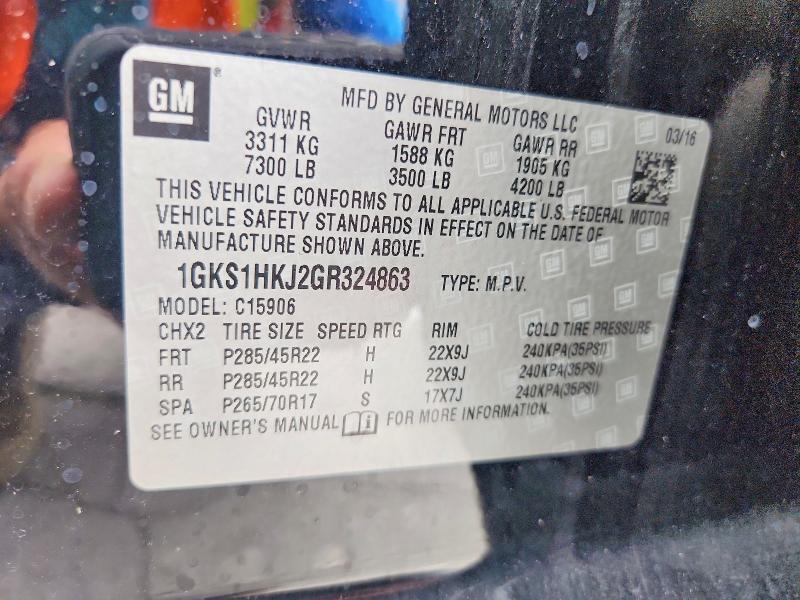 2016 GMC Yukon xl Denali
