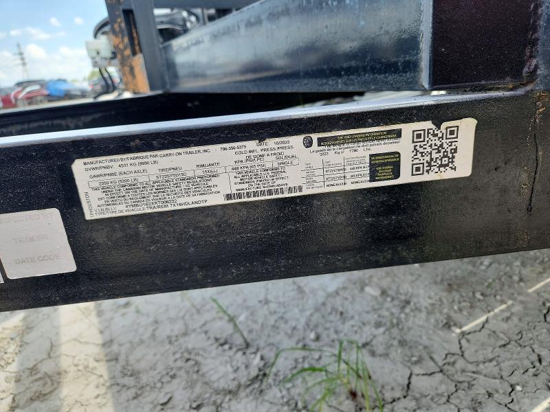 2024 Carry-On 7X16HDLANDTP Utility Trailer