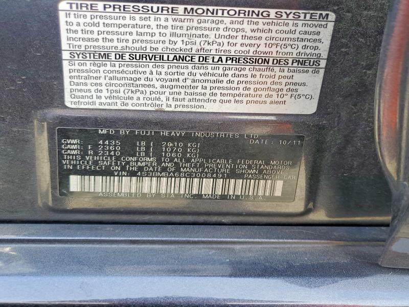 2012 Subaru Legacy 2.5i