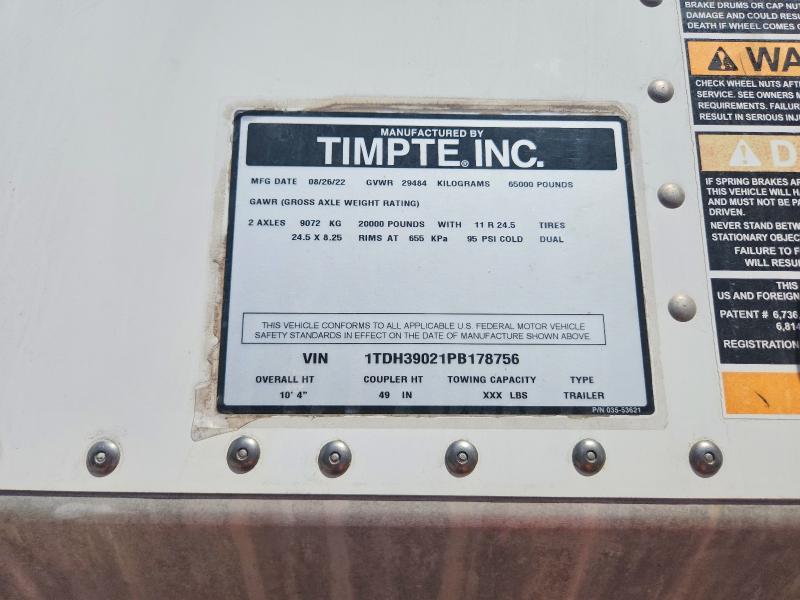 2023 Timpte Bottom Dump Trailer