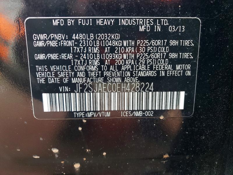 2014 Subaru Forester 2.5i Premium