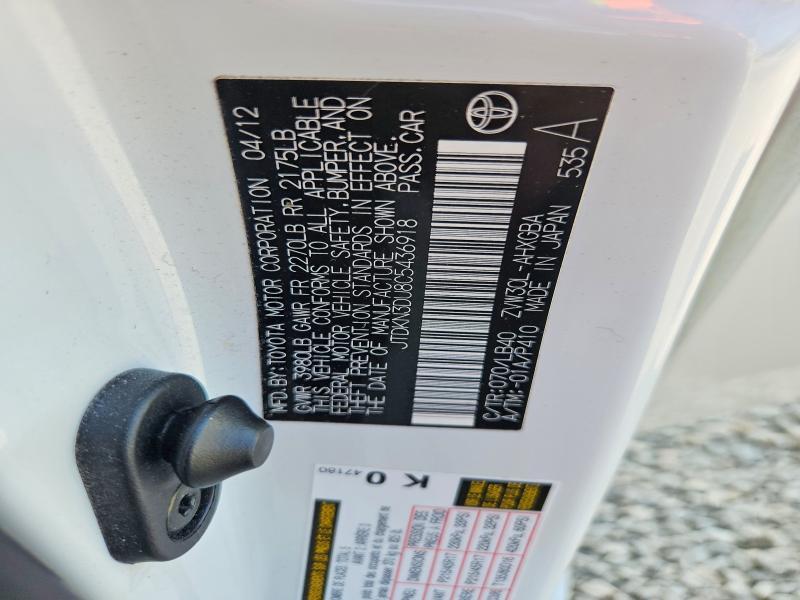 2012 Toyota Prius Five