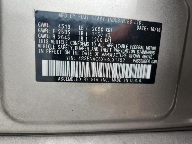 2017 Subaru Legacy 2.5i Premium