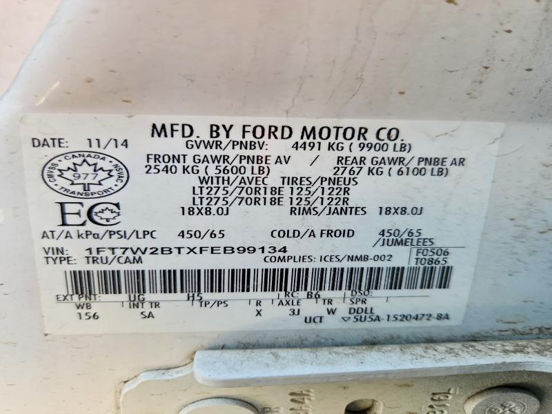 2015 Ford F250 Super Duty