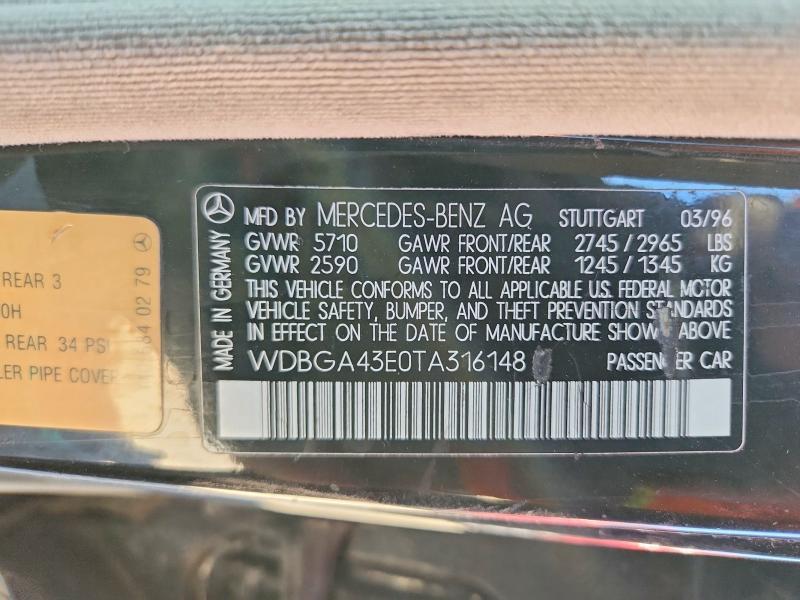 1996 Mercedes-Benz S 420