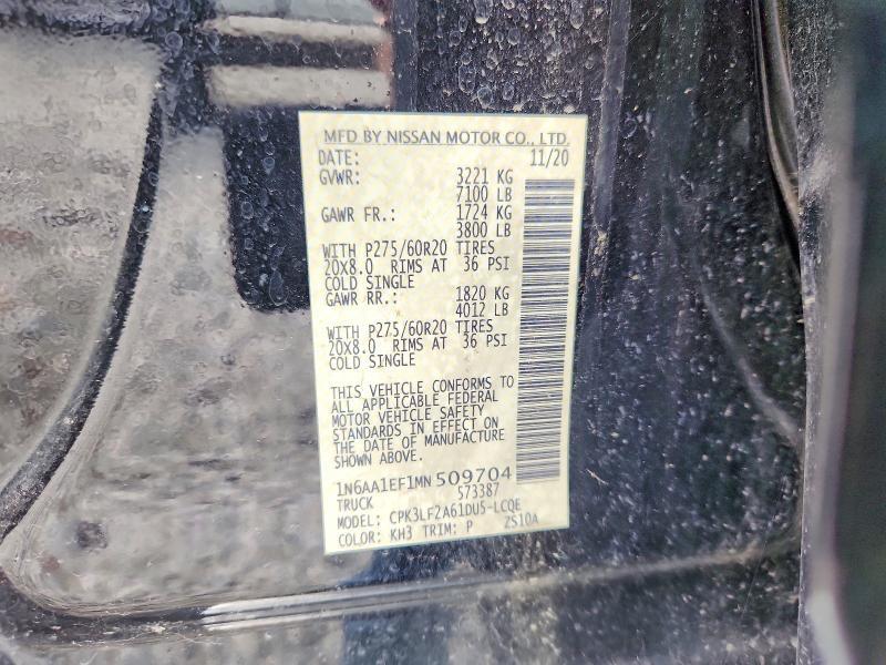 2021 Nissan Titan Platinum Reserve