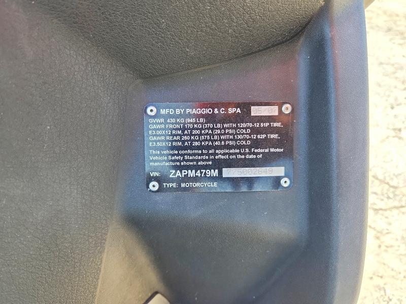 2007 Piaggio MP3