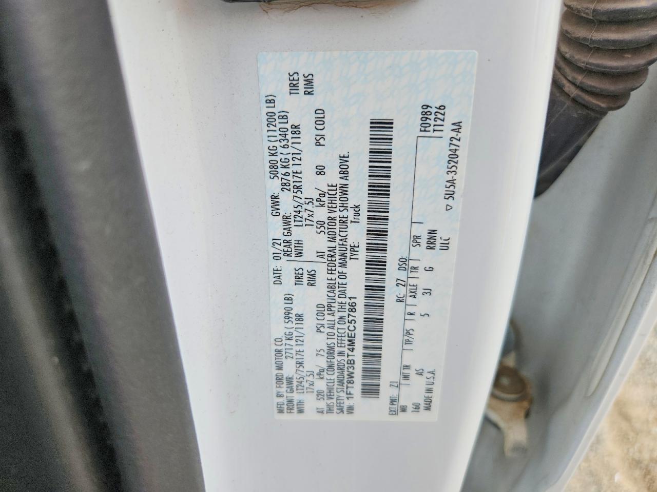 2021 Ford F350 Super Duty