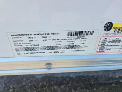 2024 H & H H10120tftv-100 Enclosed Cargo Trailer