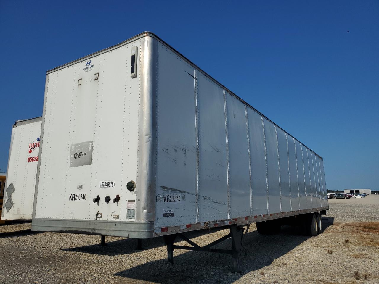 2019 Hyundai Translead Inc 2019 Hyundai Translead VC2530152-AJS DRY Van Trail