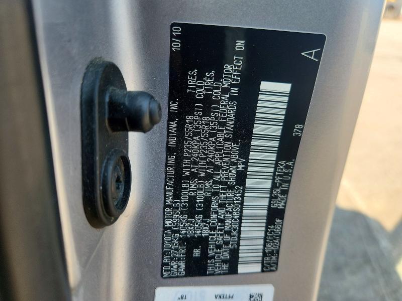 2011 Toyota Sienna le