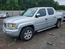 Salvage cars for sale from Copart Chalfont, PA: 2007 Honda Ridgeline RT